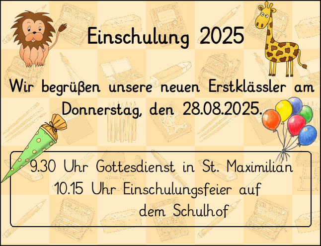 Einschulung